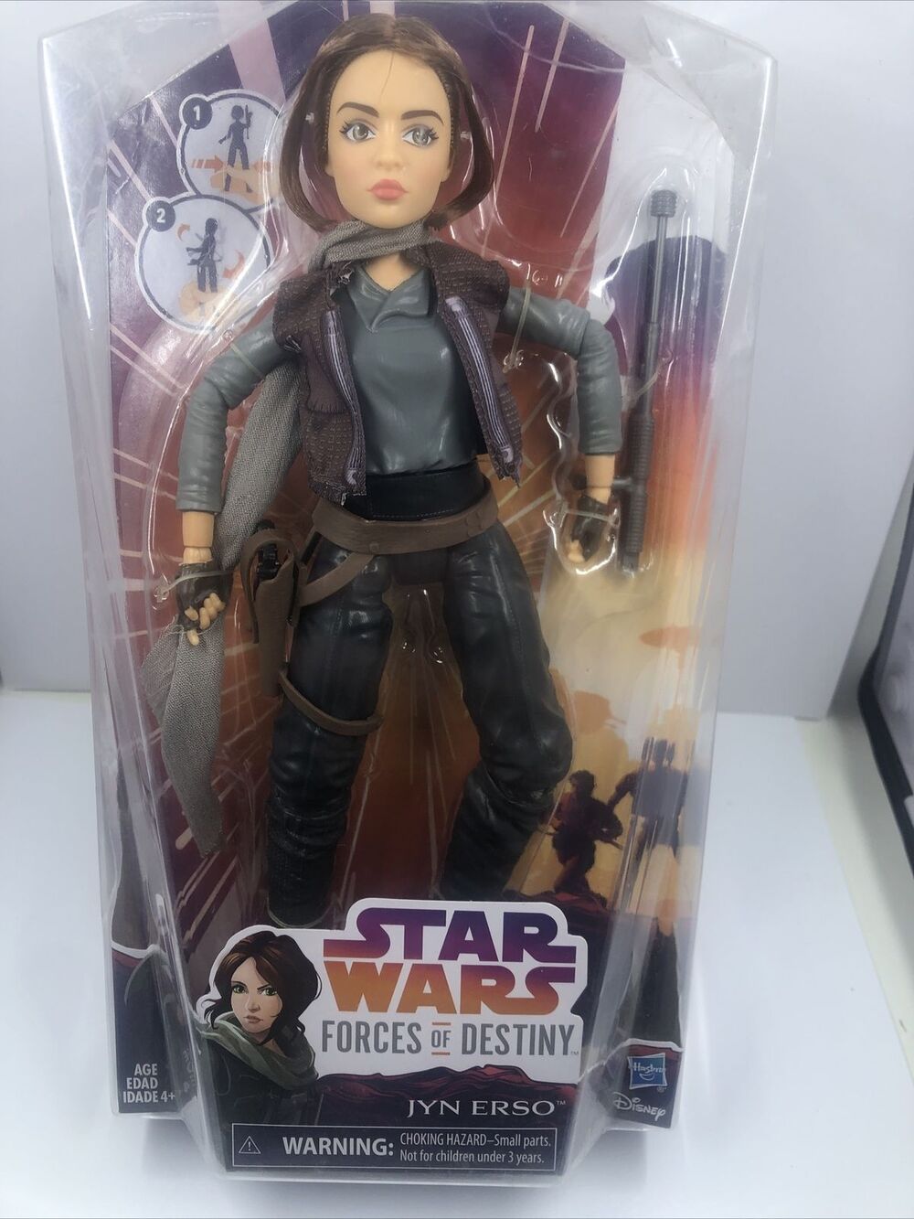 STAR WARS Forces of Destiny JYN ERSO Action Figure / Doll